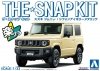 Aoshima 05779 Suzuki Jimny / Chiffon Ivory Metallic - SNAPKIT 1/24